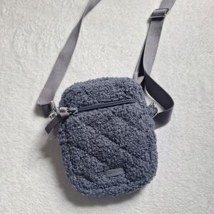 Vera Bradley Sherpa Fleece RFID Small Convertible Crossbody Purse